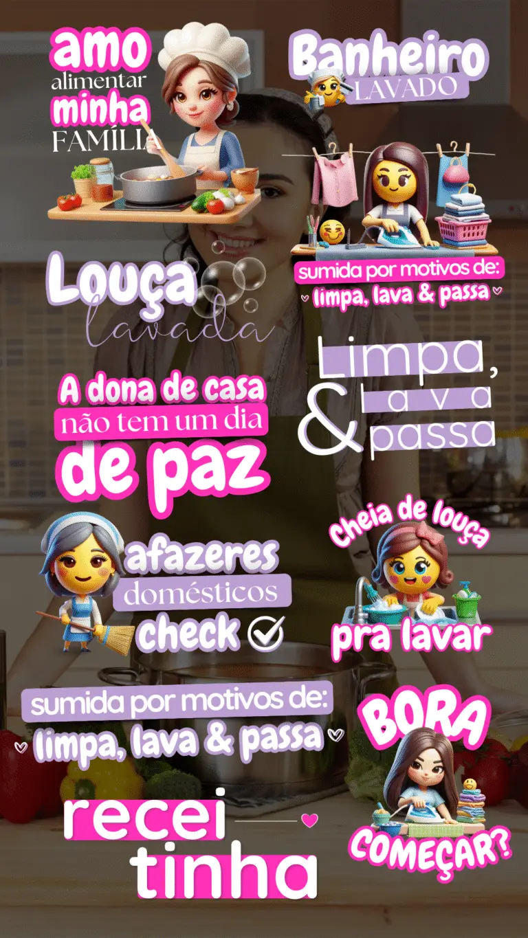 Adesivos para Stories Instagram